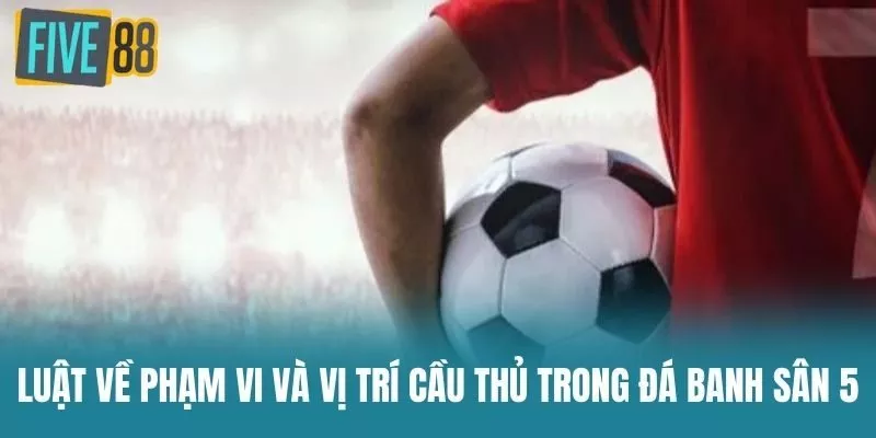 Luật về phạm vi và vị trí cầu thủ trong Đá Banh Sân 5
