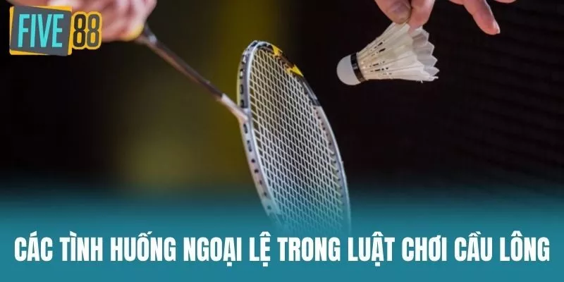 Các Tình Huống Ngoại Lệ Trong Luật Chơi Cầu Lông