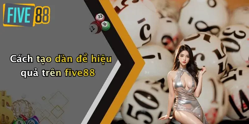 Cách tạo dàn đề hiệu quả trên five88