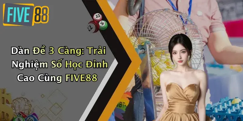 Dàn Đề 3 Càng: Trải Nghiệm Số Học Đỉnh Cao Cùng FIVE88