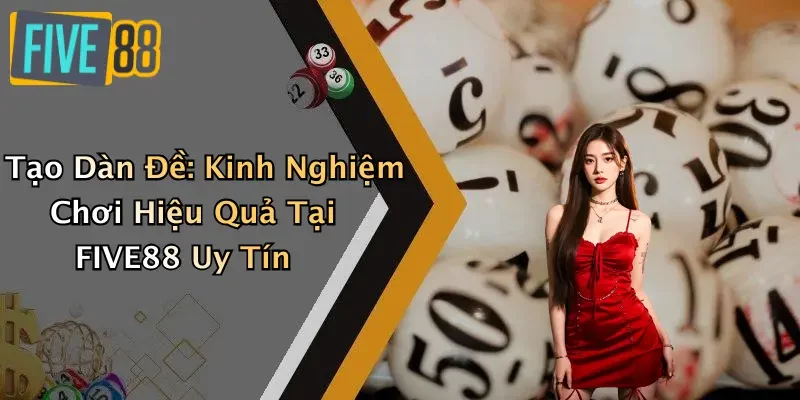 Tạo Dàn Đề: Kinh Nghiệm Chơi Hiệu Quả Tại FIVE88 Uy Tín