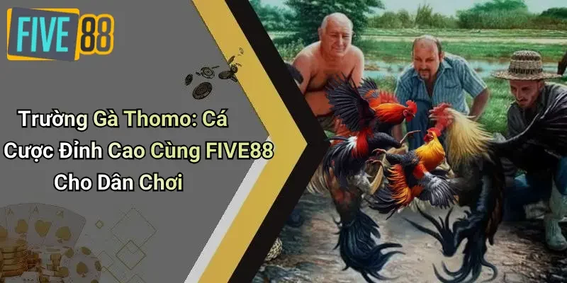 Trường Gà Thomo: Cá Cược Đỉnh Cao Cùng FIVE88 Cho Dân Chơi